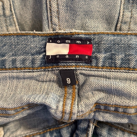 Tommy Hilfiger Jeans Vintage Y2K 2002 UAV UAV Tomboy Bootcut Denim Womens Size 9 - Picture 7 of 15